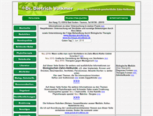 Tablet Screenshot of drvolkmer.de